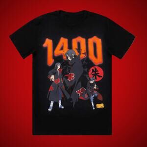 Naruto Shippuden Itachi Uchiha 1400 T Shirt Size Medium